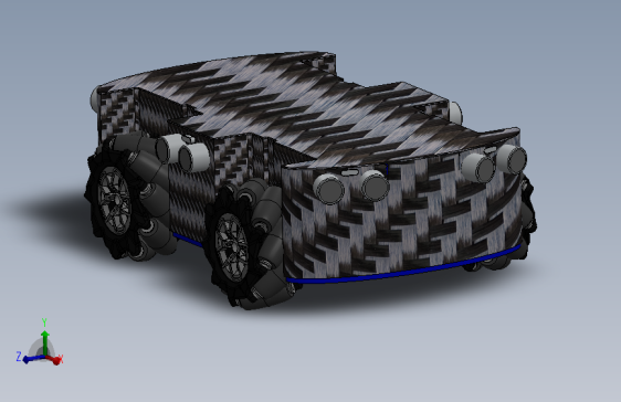 避障遥控车（搭载Arduino主控+超声波传感器）3D数模图纸 Solidworks设计 附x_t