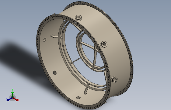 EXHAUST CASING
