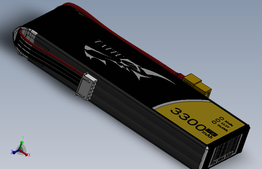 格式电池Tattu-3300mAh-35C-3S_航模电池_无人机电池_锂电池_高性能电池