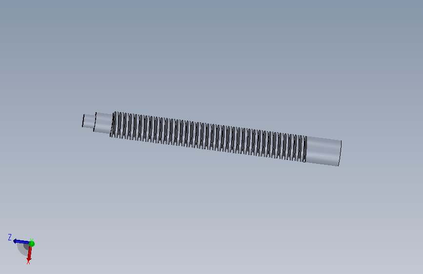 Trapezoidal thread423mm 主视图
