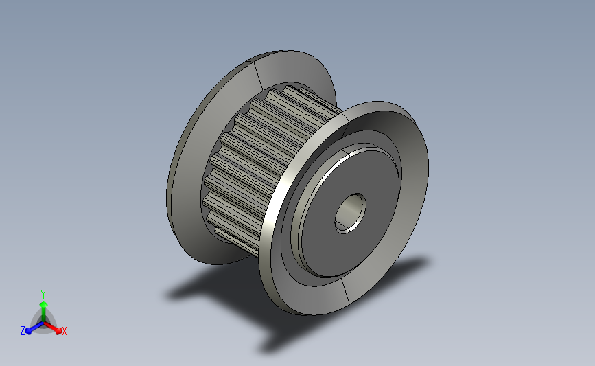 TAAMXL-21-025-H3同步带轮-MXL型.stp