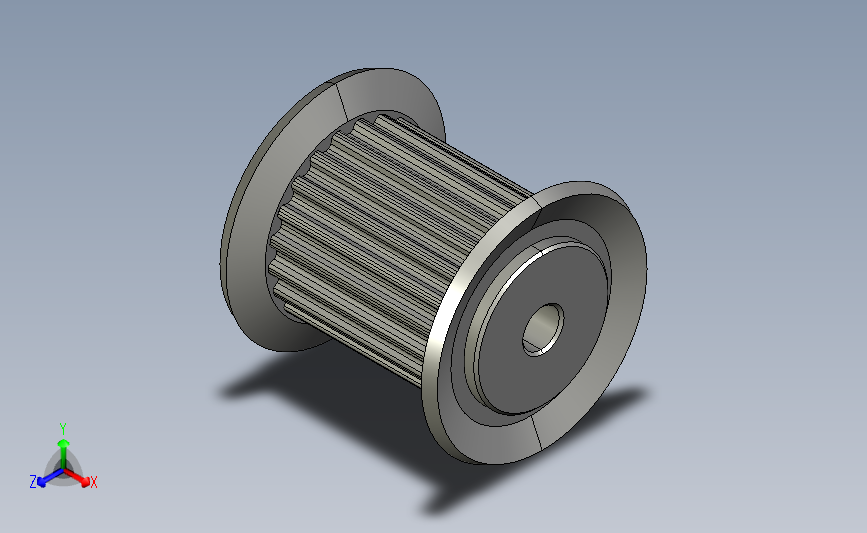 TAAMXL-21-050-H3同步带轮-MXL型.stp