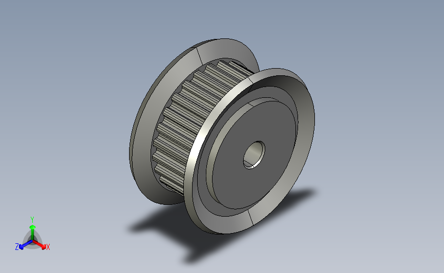 TAAMXL-25-019-H3同步带轮-MXL型.stp