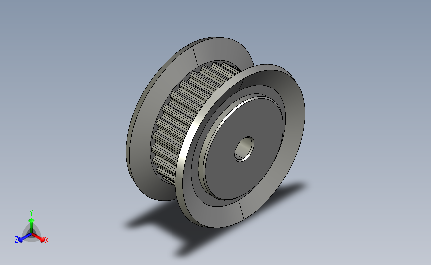TAAMXL-26-019-H3同步带轮-MXL型.stp
