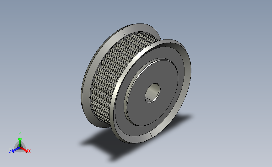 TAAMXL-38-025-H5同步带轮-MXL型.stp
