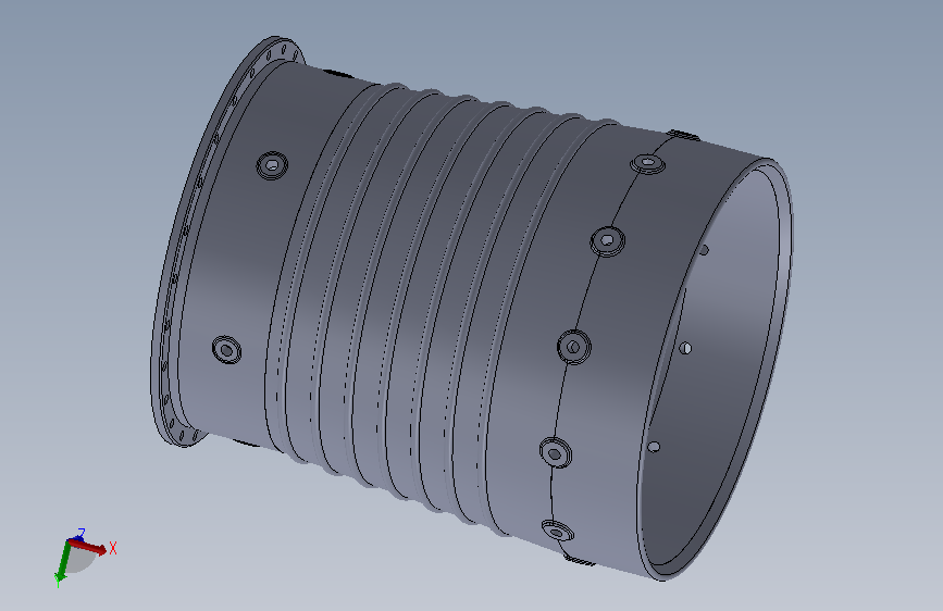 Intake casing