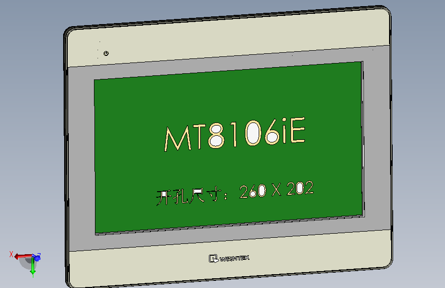 威纶10寸-MT8102iE 