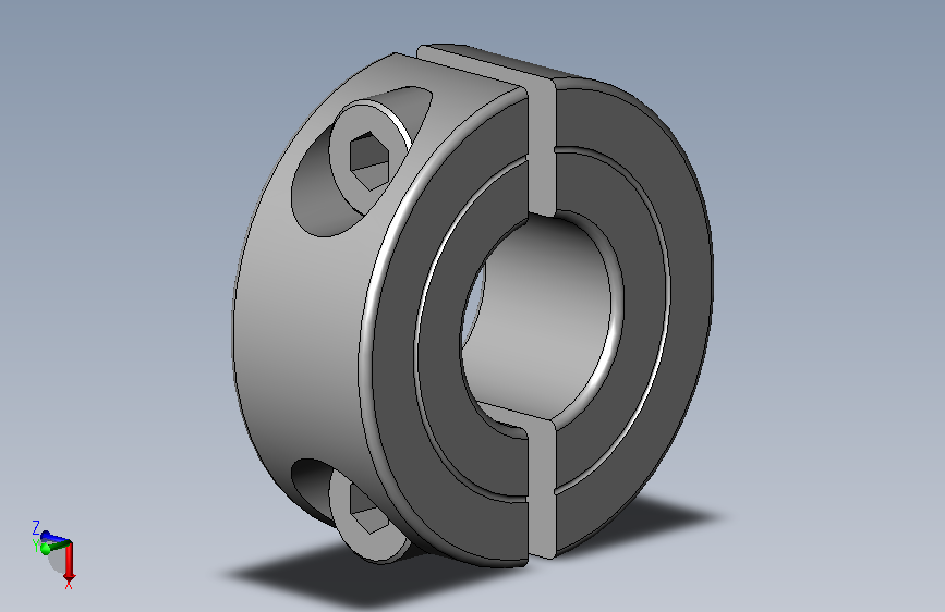 AR-TR2-SCR-031-6063K16_Clamping Two-Piece Shaft Collar