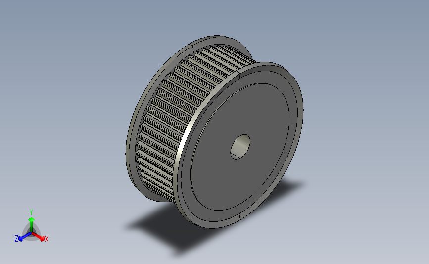 TAAS3M-50-150-H8同步带轮-S3M型.stp