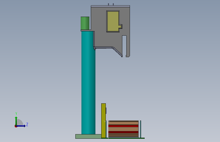 123 Stitching Machine 左侧视图