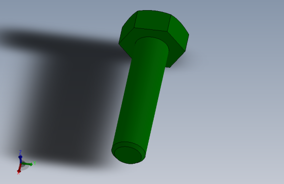 M089-外六角螺栓-M10x40L（B）