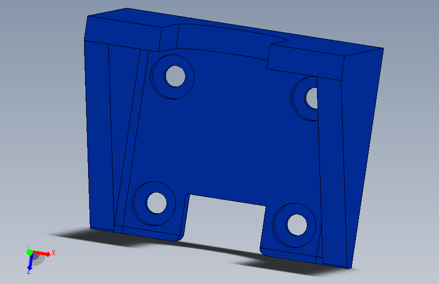 stepper motor housing