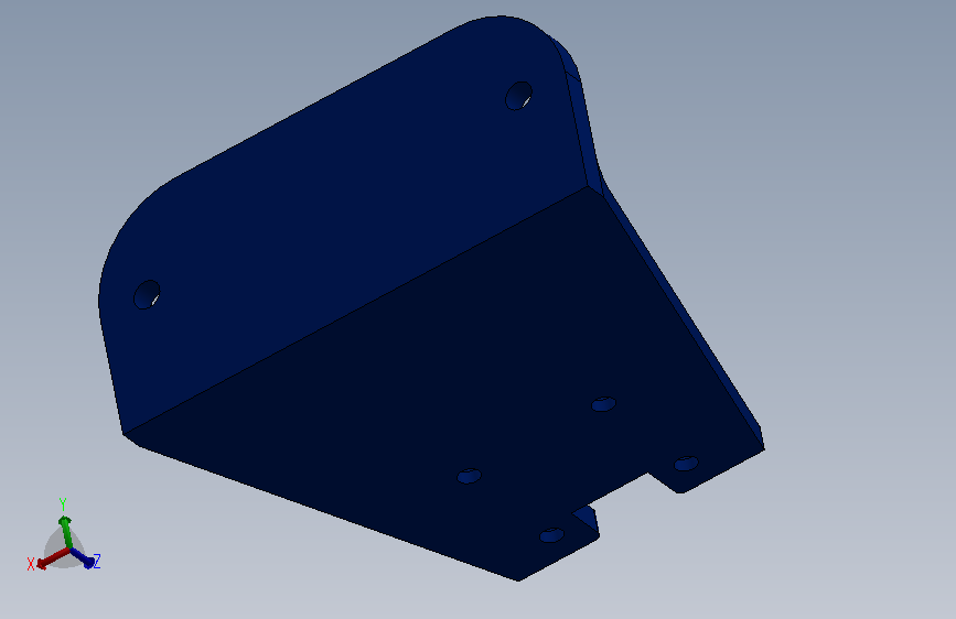 stepper motor support