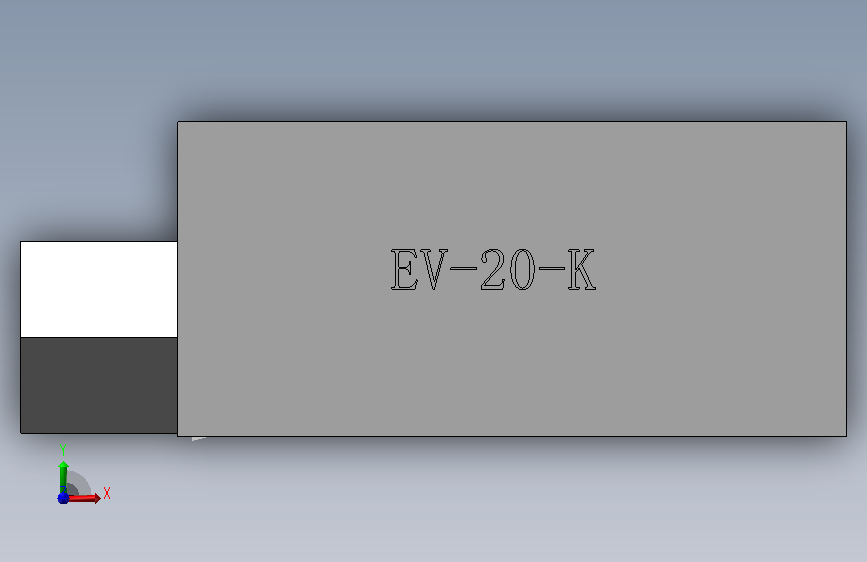 点胶机-EV-20-K 正面视图