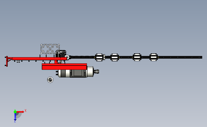 custom-cnc-machine-gantry-with-240mm-z-axis-stroke-1.snapshot.15 俯视图