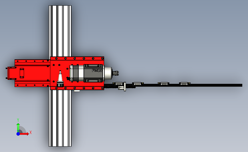 custom-cnc-machine-gantry-with-240mm-z-axis-stroke-1.snapshot.15 正面视图