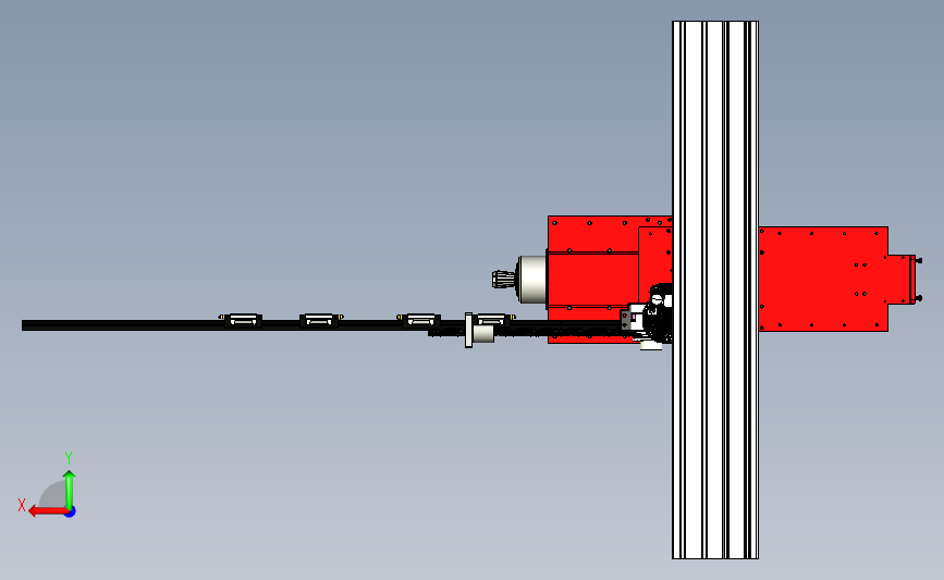 custom-cnc-machine-gantry-with-240mm-z-axis-stroke-1.snapshot.15 背面视图