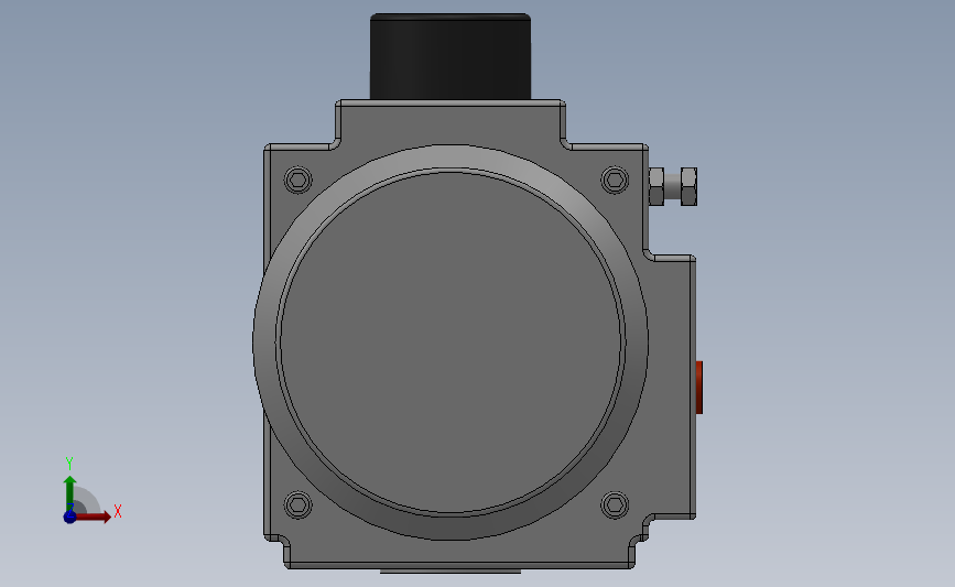 AT系列角行程气动执行机构（单作用）[RT075]_SOLIDWORKS 2018_模型图纸下载 – 懒石网