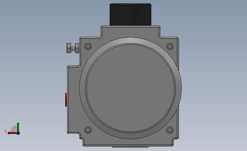 AT系列角行程气动执行机构（三位式）[RT075]_SOLIDWORKS 2018_模型图纸下载 – 懒石网