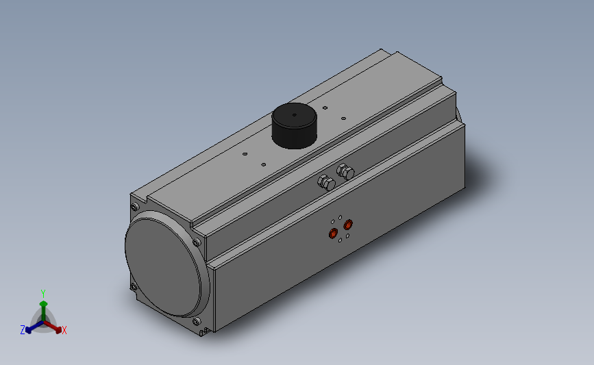 AT系列角行程气动执行机构（双作用）[RT255]