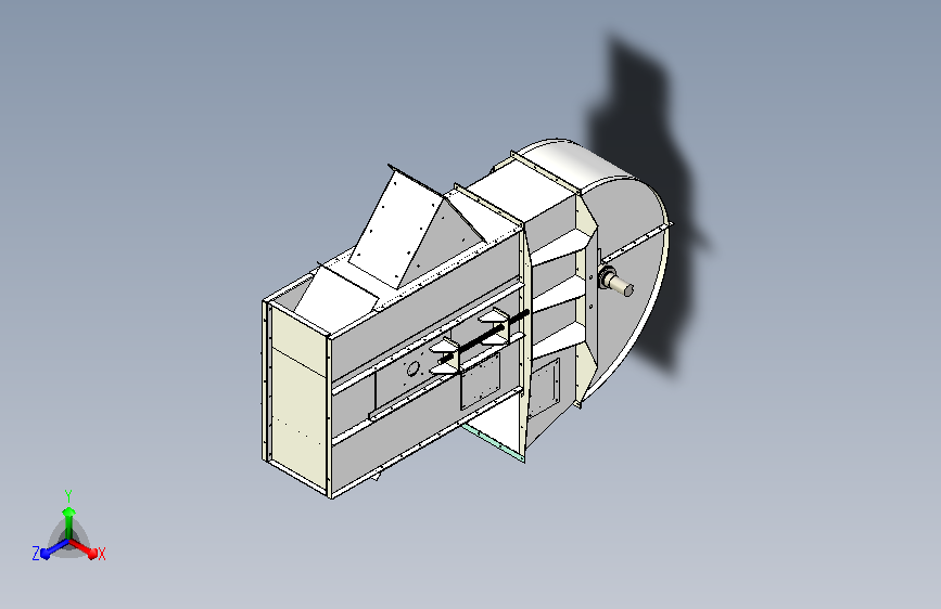 小型提升机3D模型
