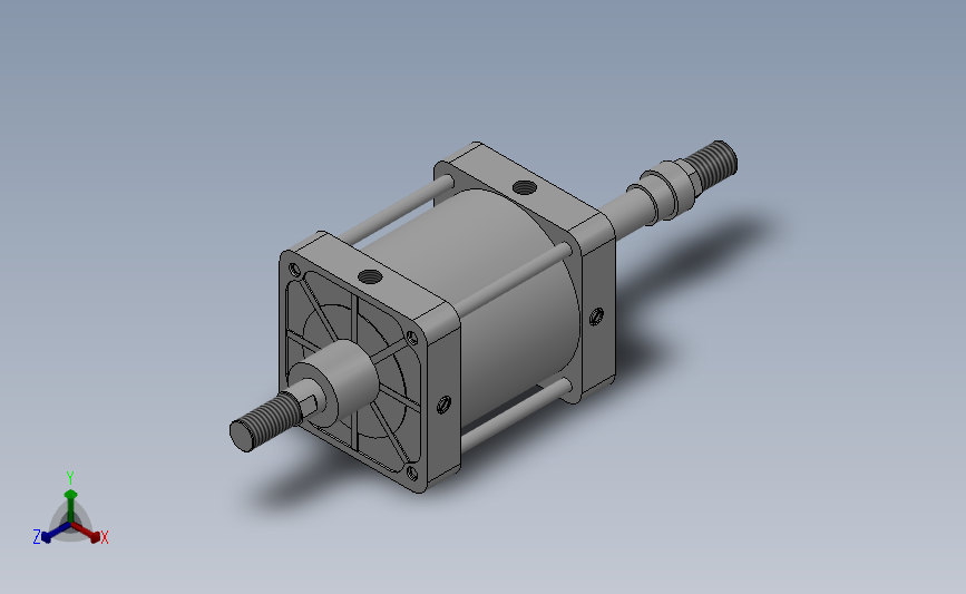 行程可调气缸（XQGL（L1）系列）[XQGAL-SD-200×100]