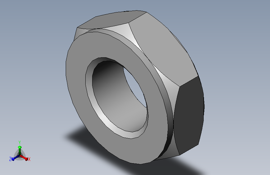 Heavy Hex Jam Nut_AI