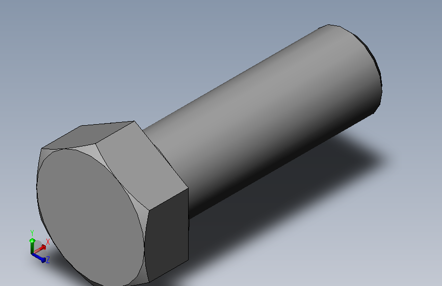 Hex Finished Bolt_AI