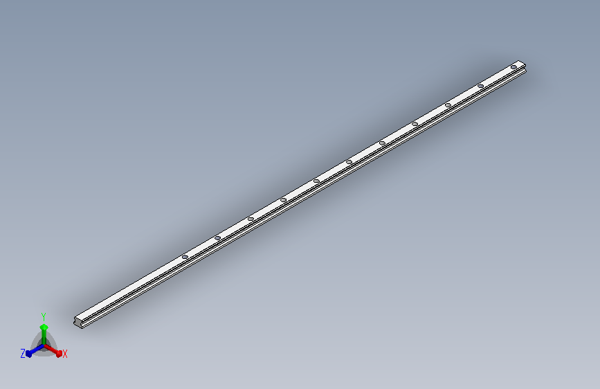 1直线导轨 IAS23-H24-L280 怡合达2