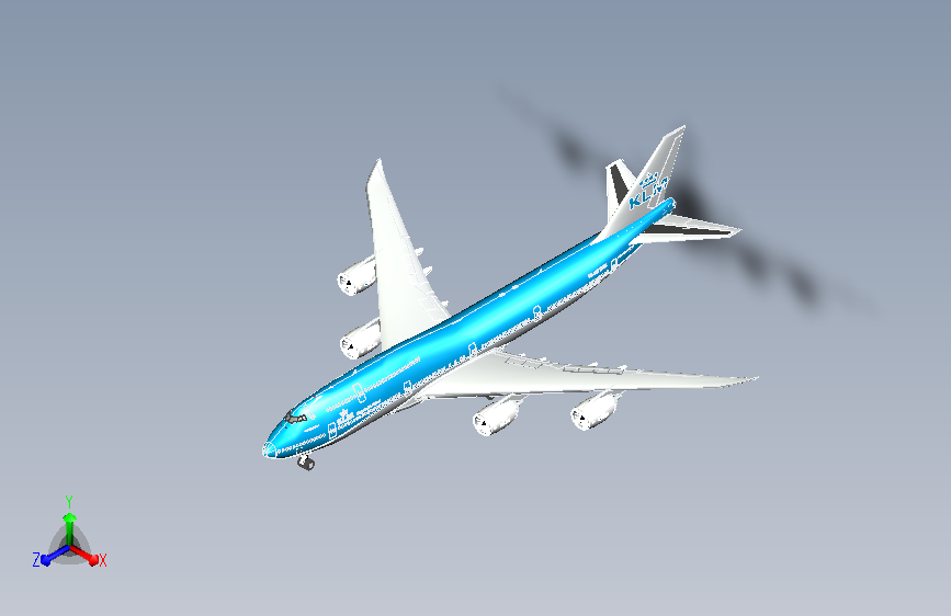 波音飞机-747-25 2 SW21