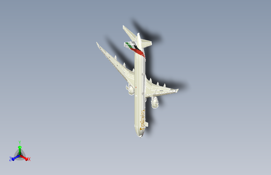 波音飞机 777-300-er emirates stp STP