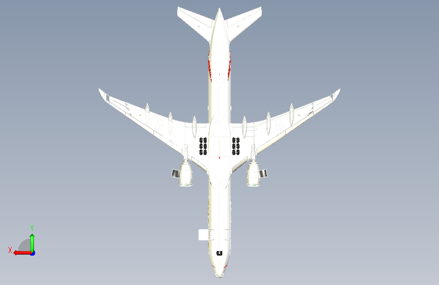 波音飞机 777-300-er emirates stp STP 背面视图