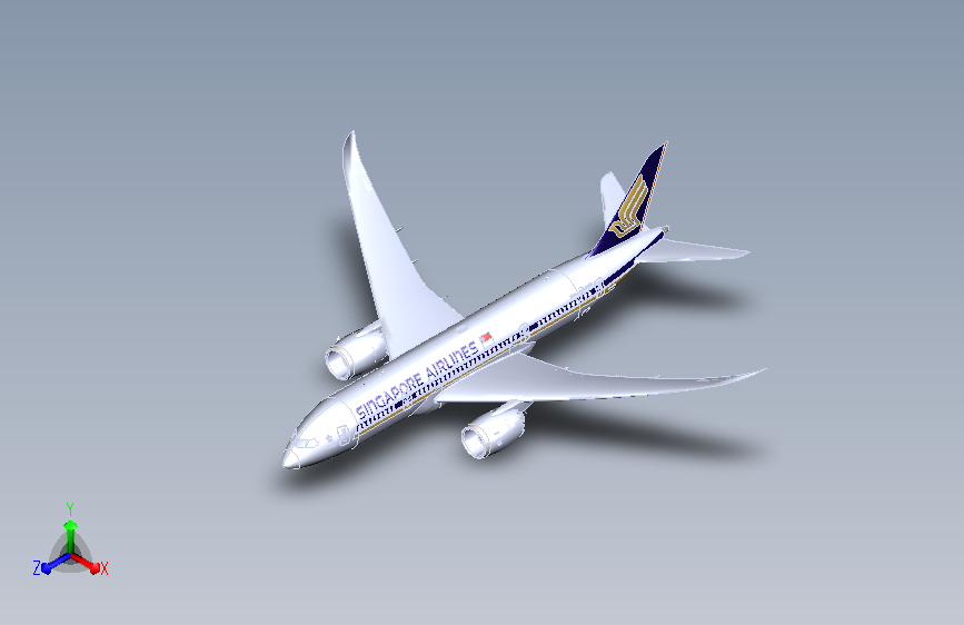 波音飞机 787-dreamliner SW10 IGS STL IGS STL