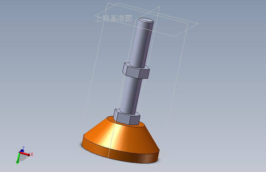 HZYSQ001-脚杯A-80M16-100-TPU