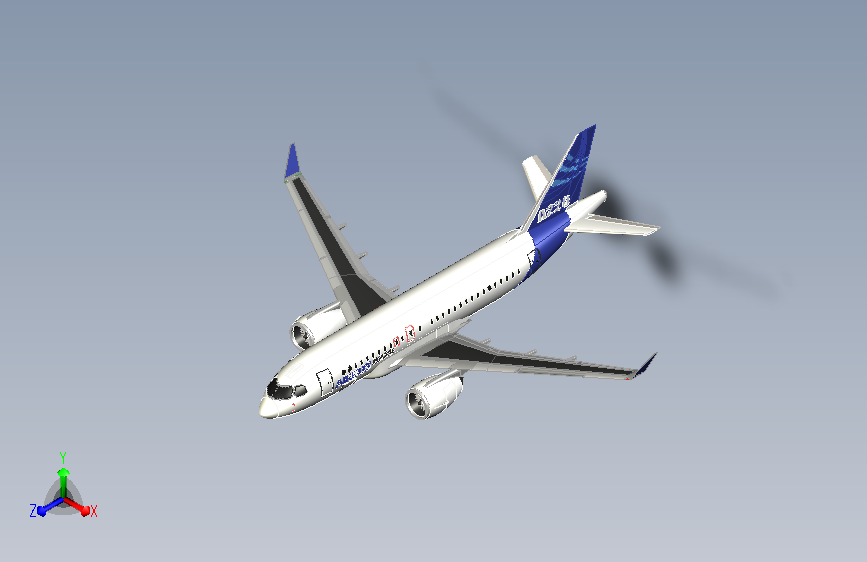 空客 A220 stp stl STP STL