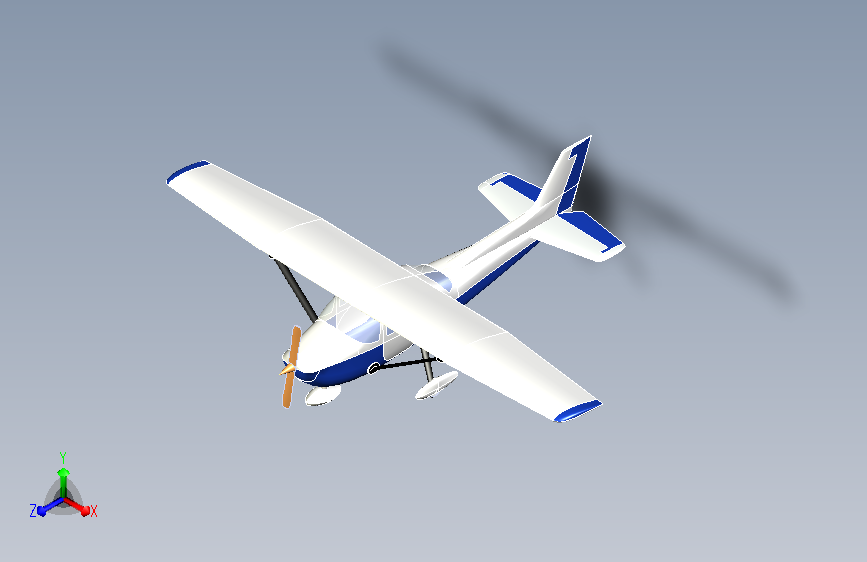 飞机cesna-plane-1 1 SW19