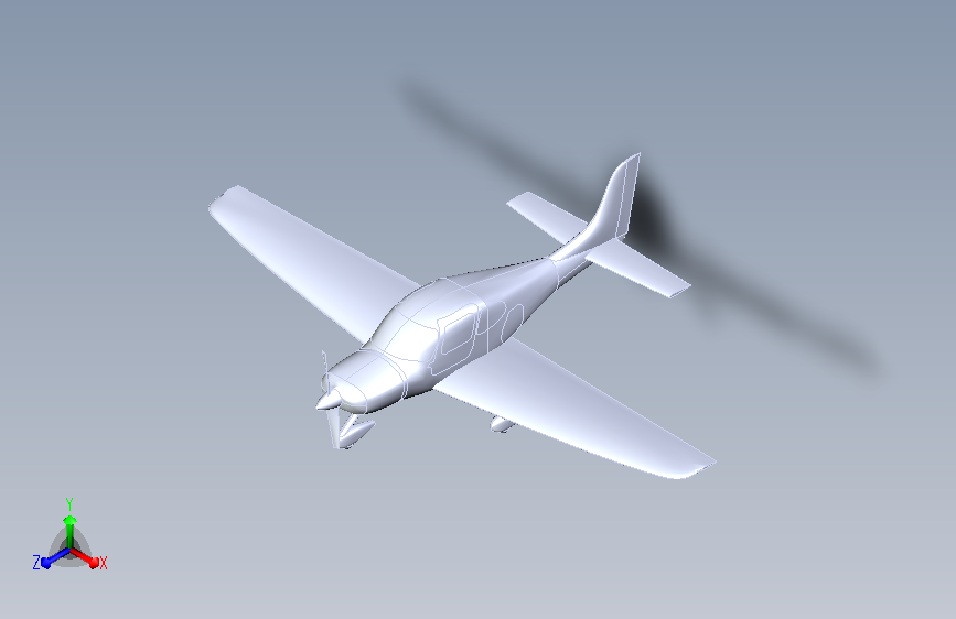 飞机cirrus-sr22-assign-1 1 STP