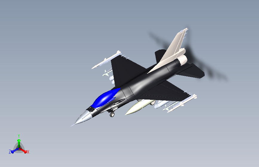 飞机F-16 c变体igs