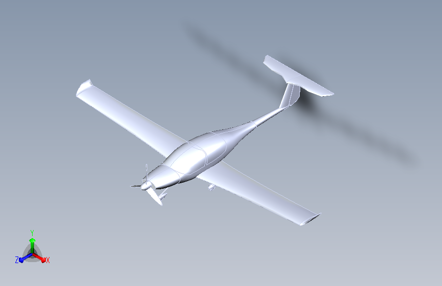 飞机diamond-da 40-assign-1 1 STP