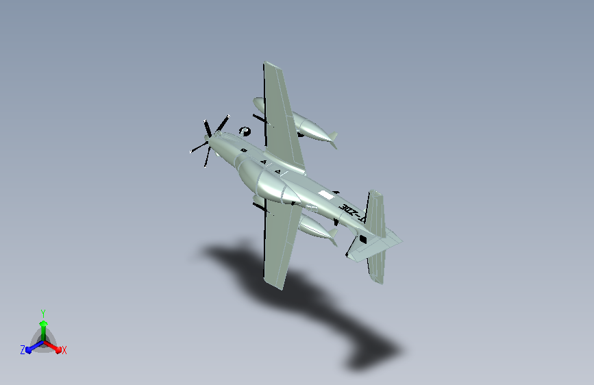飞机embraer-emb-314-super-tucano-1 3 IGS