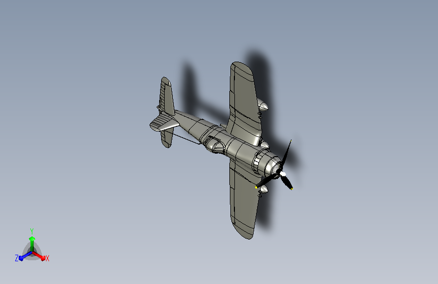 飞机f4u-5n-corsair-vought CATIA屏蔽双绞线IGS屏蔽双绞线IGS CATIA