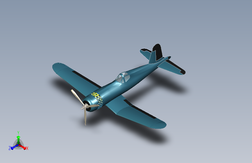 飞机f4u-corsair-6 1sw23