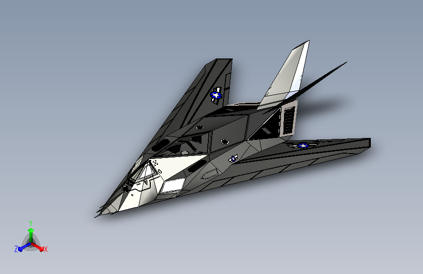 飞机f-117 sw22