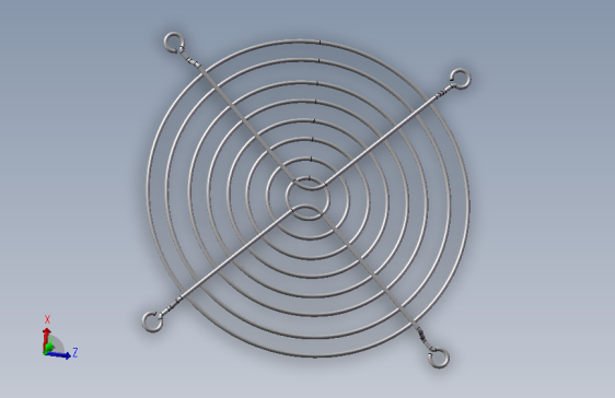 SW3dPS-grille ventilateur 120mm 风扇护网