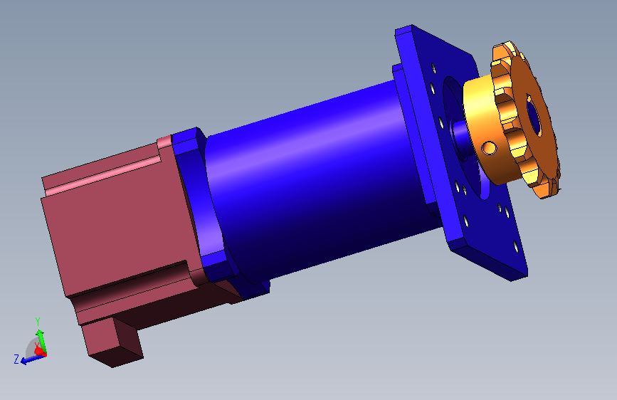 60 步进电机组件
