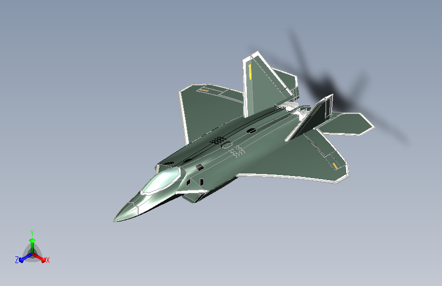 飞机lockheed-martin-f22-Raptor-reform-1 1 STP