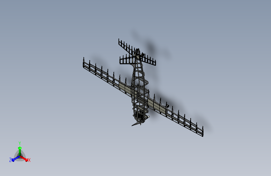 飞机ppj-22 STP STL  catia
