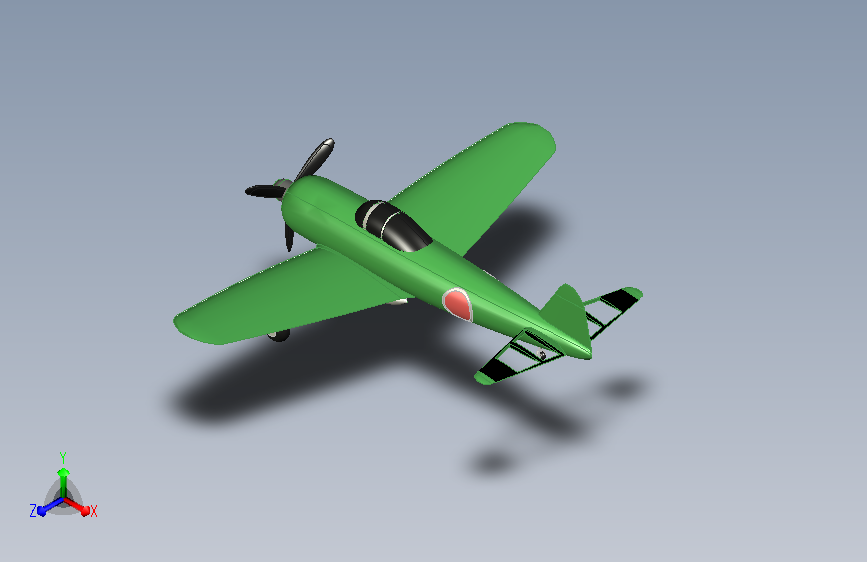 飞机nakajima-ki-43-1-6