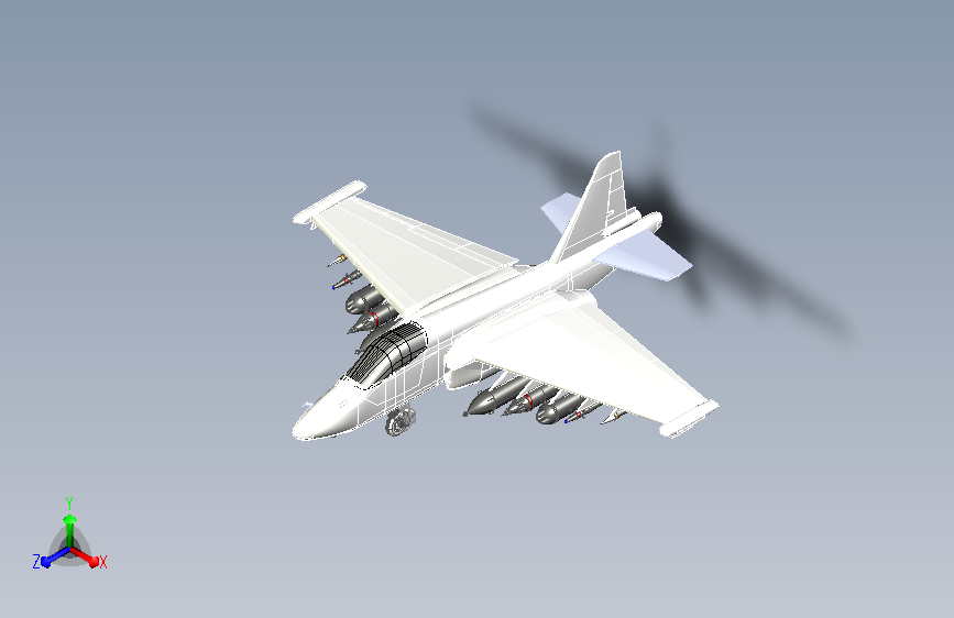 飞机SU — 39M stp STP