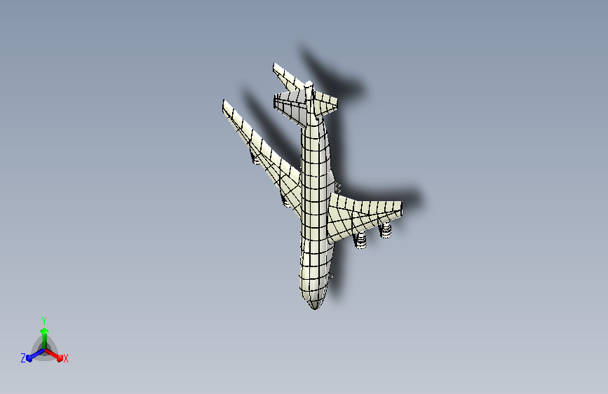 飞机 rc-boeing-747-